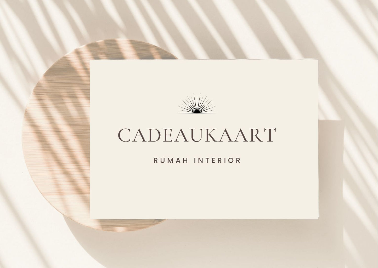 Rumah Interior cadeaukaart