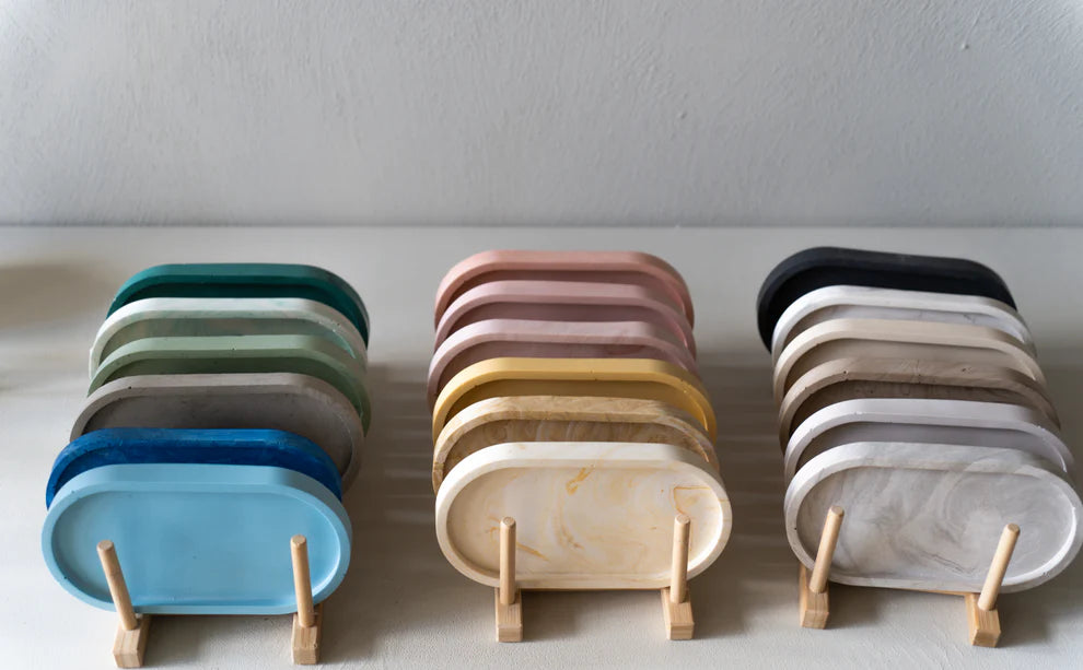 Zaterdag 1 November 2025 12:00-13:30 uur | Workshop Jesmonite te Utrecht | 'Maak een duurzame woonaccessoire'